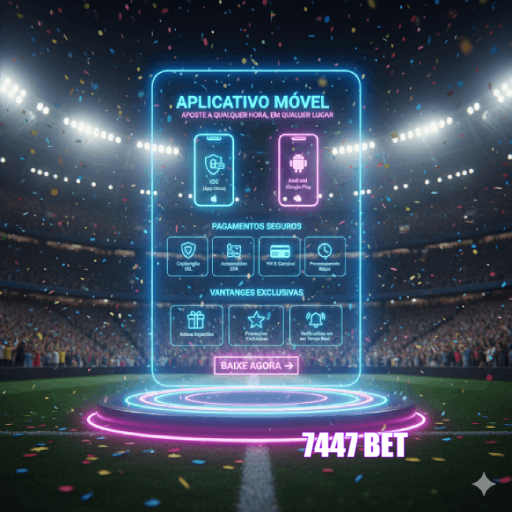 Baixe 7447 BET e reivindique bônus