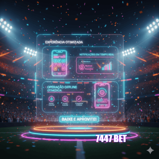 7447 BET – Seu app de cassino com prêmios incríveis!