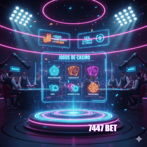 7447 BET — Bônus altos, diversão sem limites!