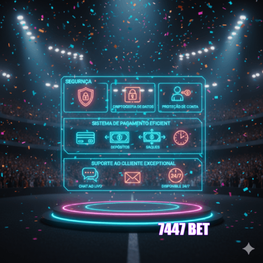 7447 BET — Plataforma segura e cheia de emoção!