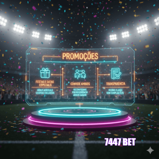 Ganhe mais com bônus incríveis na 7447 BET!